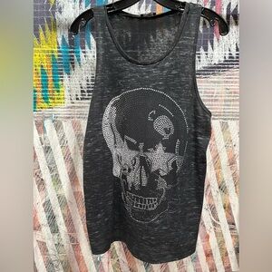 Terez Black Graphic Tank Top